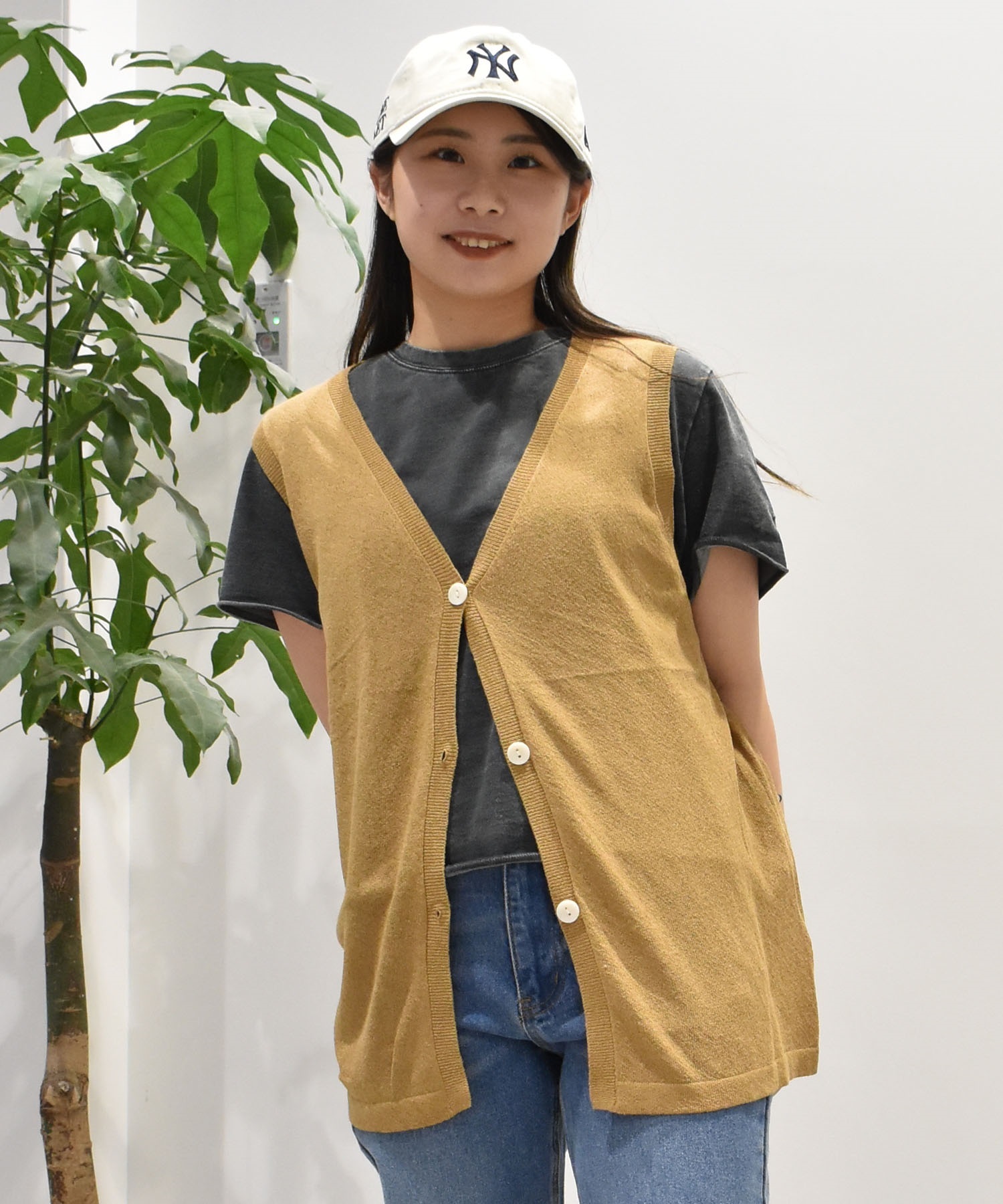 ritsuko karita 22ss ニットベスト ritsuko karita 22ss ニットベスト
