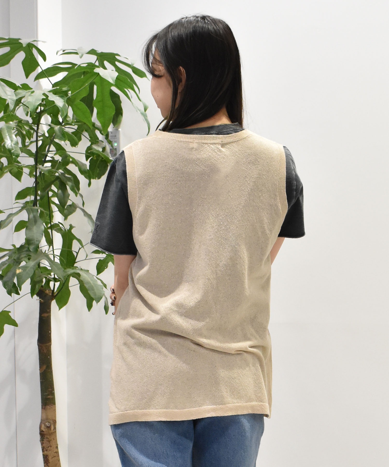 RIKKA FEMME リッカファム ベスト レディース ニットジレベスト RIKKA FEMME リッカファム ベスト レディース ニットジレベスト