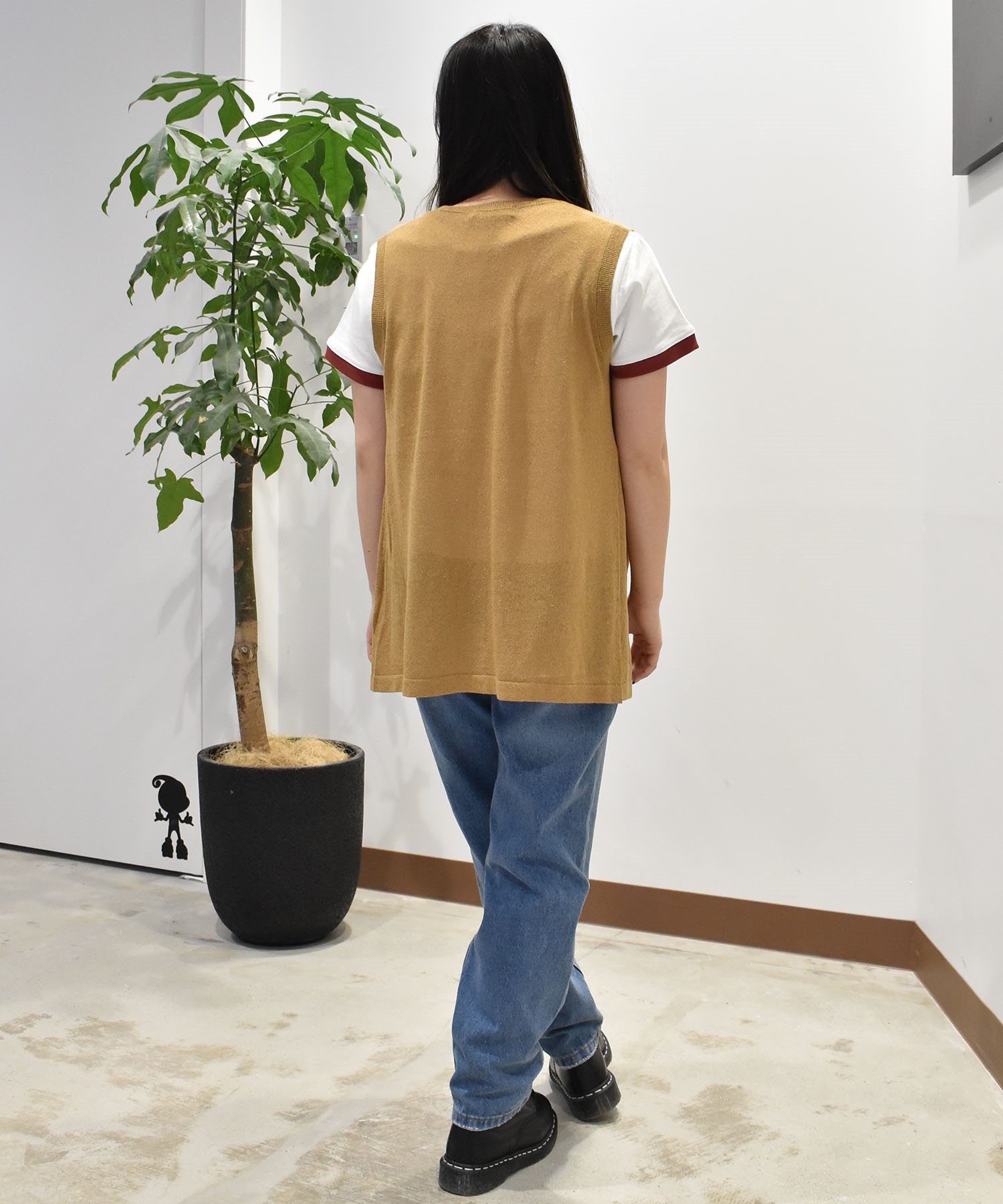 RIKKA FEMME リッカファム ベスト レディース ニットジレベスト