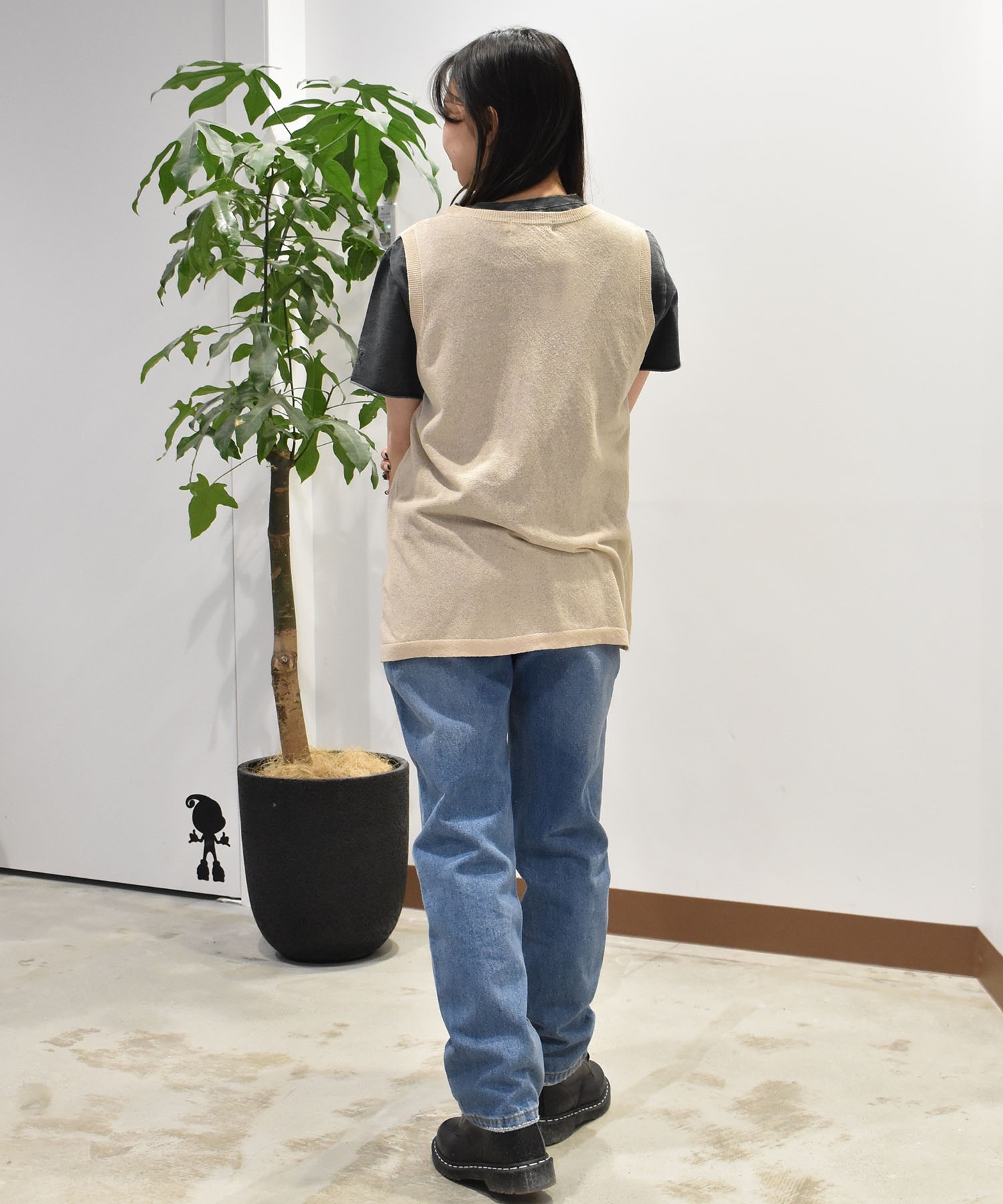 RIKKA FEMME リッカファム ベスト レディース ニットジレベスト