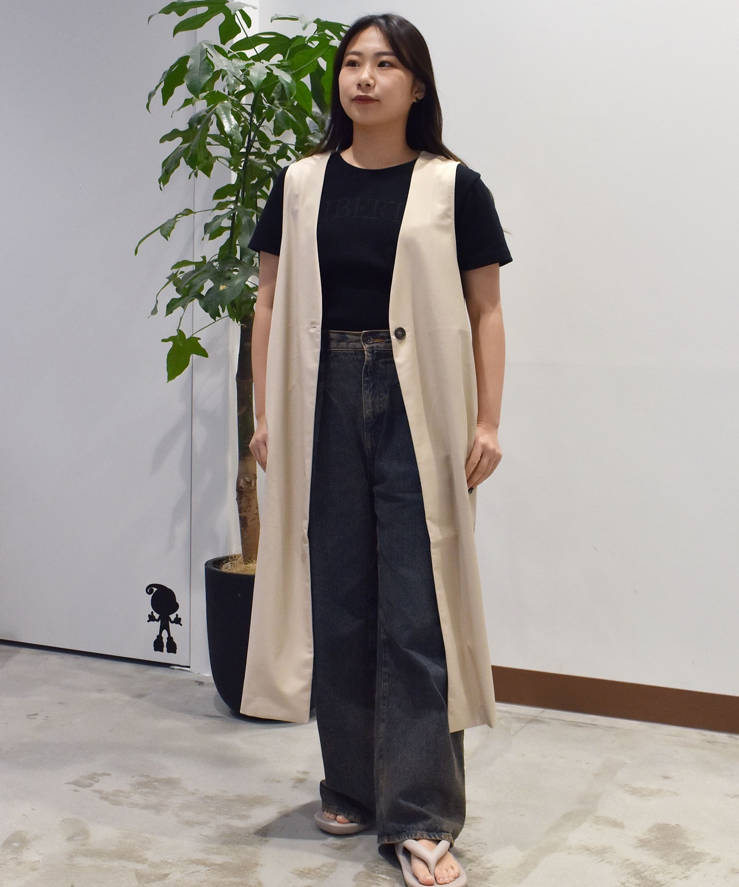 RIKKA FEMME リッカファム ベスト レディース ロングジレベスト