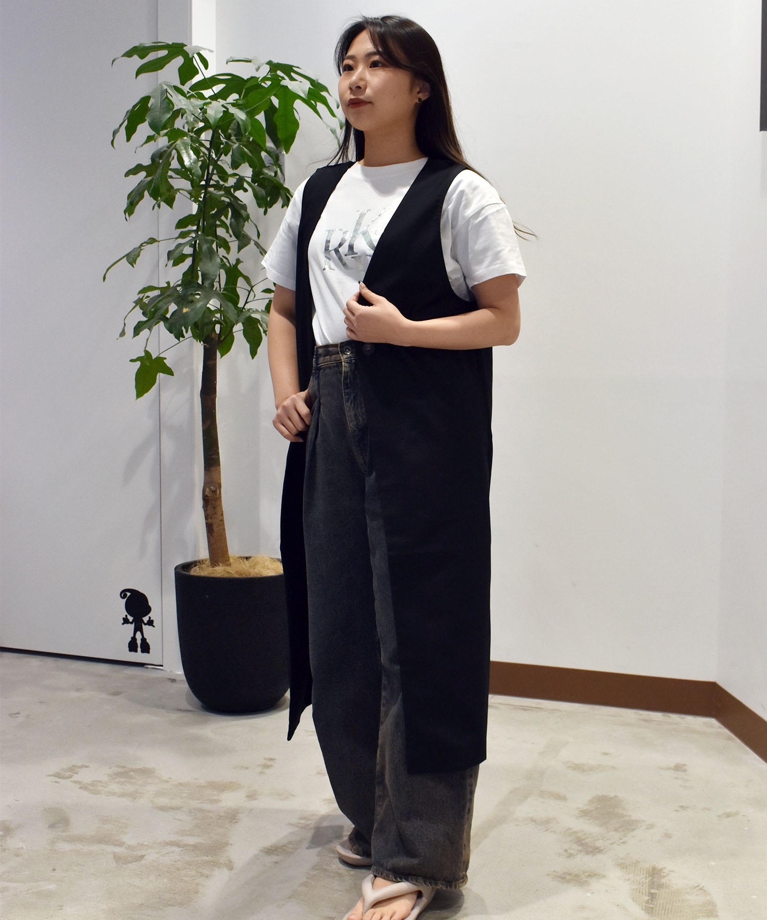 RIKKA FEMME リッカファム ベスト レディース ロングジレベスト