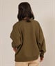RIKKA FEMME リッカファム トレーナー スウェット レディース クルーネック カレッジロゴ 刺繍 裏起毛 RF25FW06(IVO-FREE)