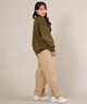 RIKKA FEMME リッカファム トレーナー スウェット レディース クルーネック カレッジロゴ 刺繍 裏起毛 RF25FW06(IVO-FREE)