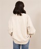 RIKKA FEMME リッカファム トレーナー スウェット レディース クルーネック ボーダー・コリー 裏毛 RF25FW07(WHT-FREE)