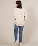 RIKKA FEMME リッカファム トレーナー スウェット レディース クルーネック ボーダー・コリー 裏毛 RF25FW07(WHT-FREE)