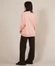 RIKKA FEMME リッカファム トレーナー スウェット レディース クルーネック ボーダー・コリー 裏毛 RF25FW07(WHT-FREE)