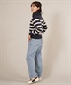 RIKKA FEMME リッカファム ニット セーター レディース ボーダー ショート丈 RF25FW21(BRN-FREE)