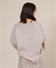 RIKKA FEMME リッカファム ニット セーター レディース Vネック 無地 セットアップ対応 RF25FW13(GRY-FREE)