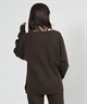 RIKKA FEMME リッカファム ニット セーター レディース Vネック 無地 セットアップ対応 RF25FW13(GRY-FREE)