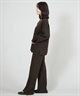 RIKKA FEMME リッカファム ニット セーター レディース Vネック 無地 セットアップ対応 RF25FW13(GRY-FREE)