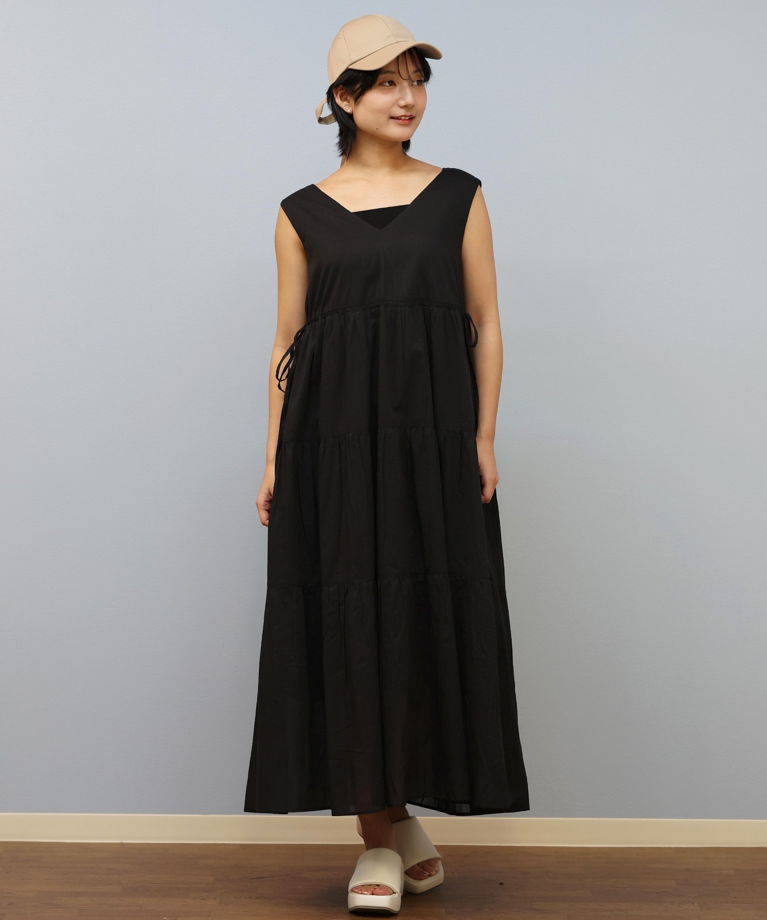 RIKKA FEMME リッカファム ワンピース レディース バックオープン