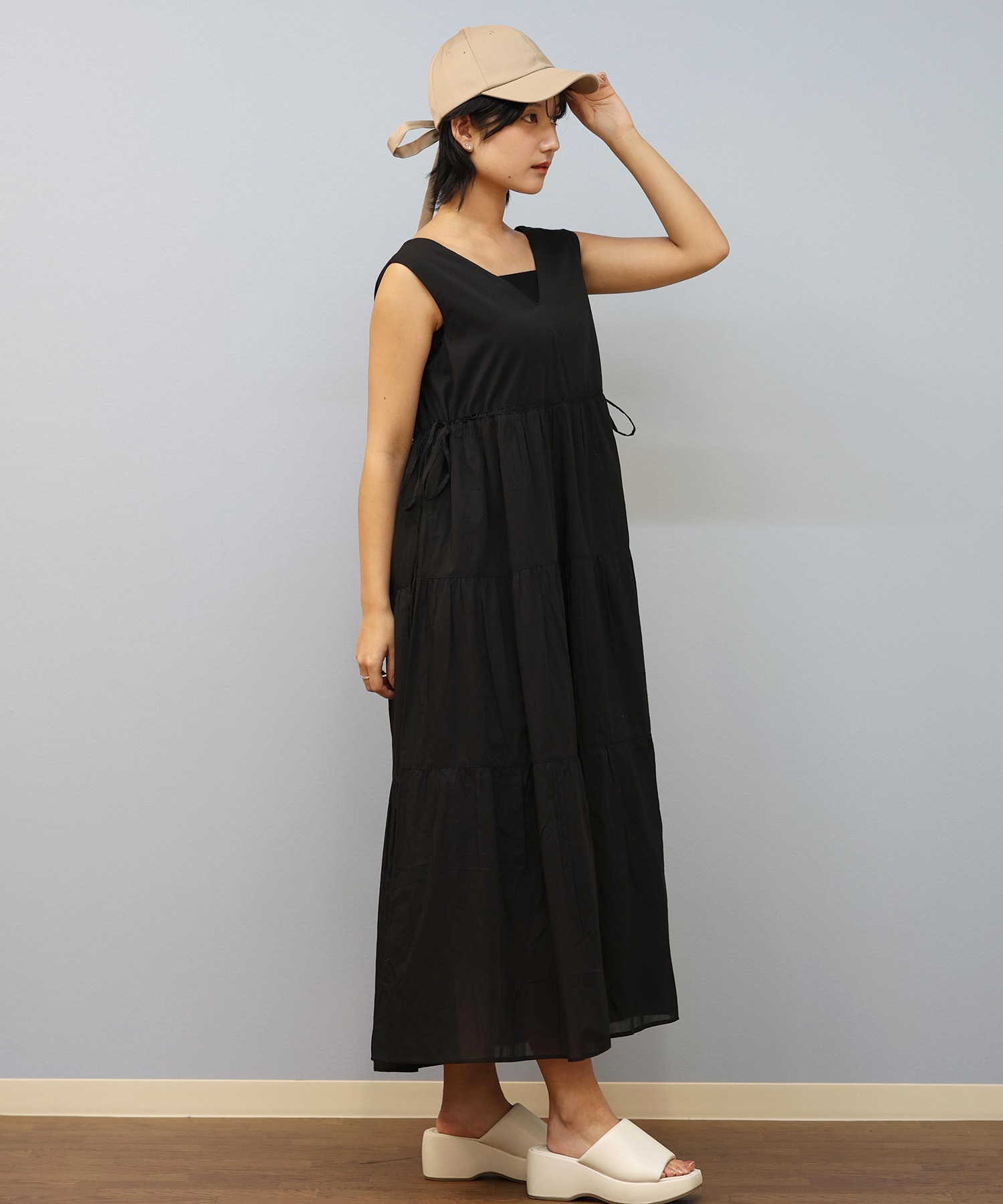 RIKKA FEMME リッカファム ワンピース レディース バックオープン