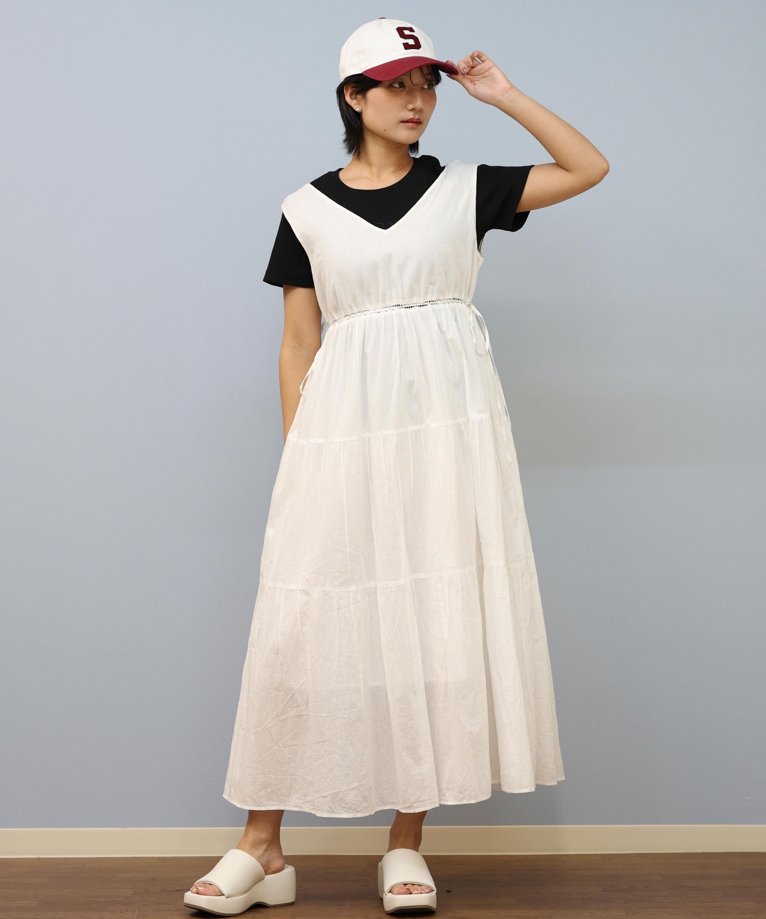 RIKKA FEMME リッカファム ワンピース レディース バックオープン