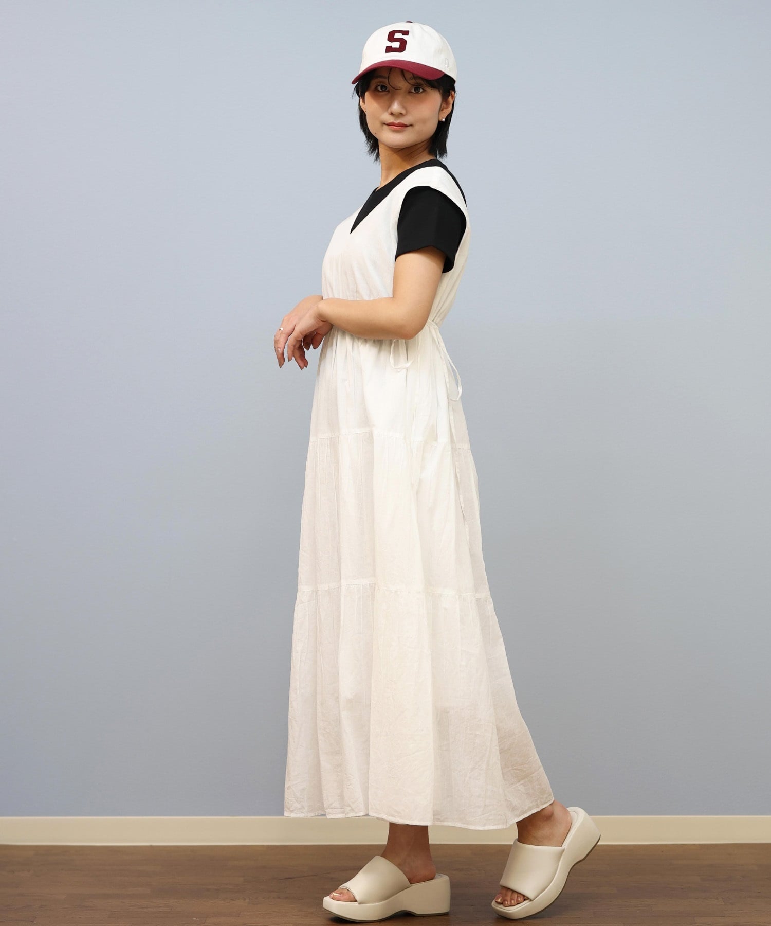 ワンピース Rika RIKKA FEMME リッカファム ワンピース レディース バックオープン