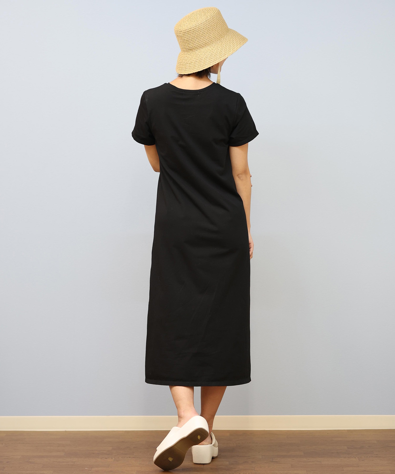 RIKKA FEMME リッカファム ワンピース レディース 半袖 カップ付き