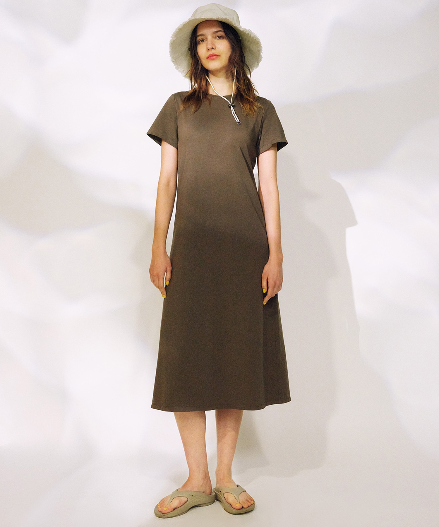 RIKKA FEMME リッカファム ワンピース レディース 半袖 カップ付き