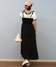 RIKKA FEMME リッカファム ワンピース レディース リボンキャミ RF25SS17(BLK-FREE)