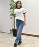 RIKKA FEMME リッカファム 半袖 Tシャツ レディース リンガーTシャツ RF25SS06(WT/NV-SM)