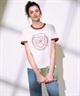 RIKKA FEMME リッカファム 半袖 Tシャツ レディース リンガーTシャツ RF25SS06(WT/NV-SM)