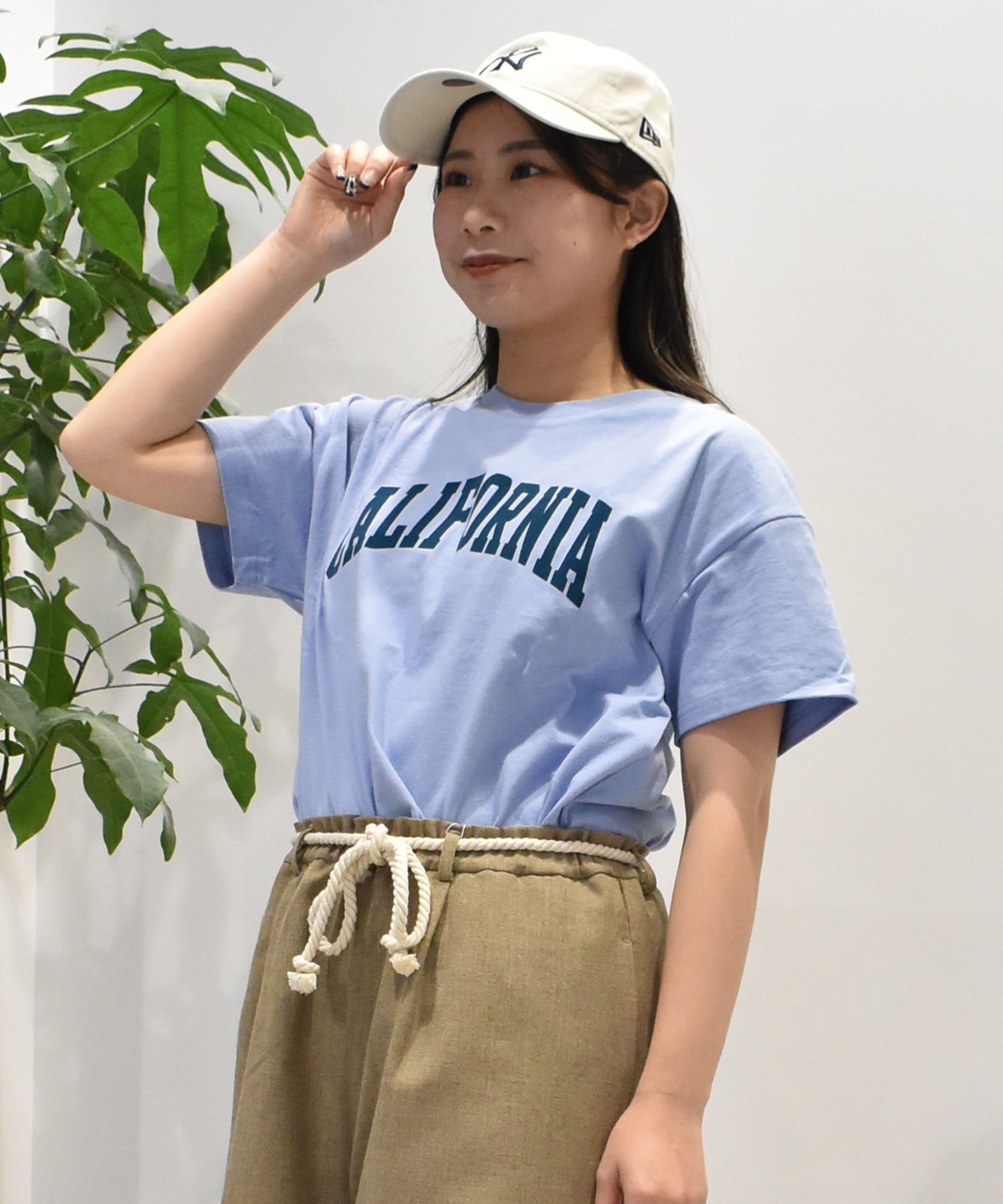 RIKKA FEMME リッカファム 半袖 Tシャツ レディース フロントプリントTシャツ RF25SS07(LBE-FREE)