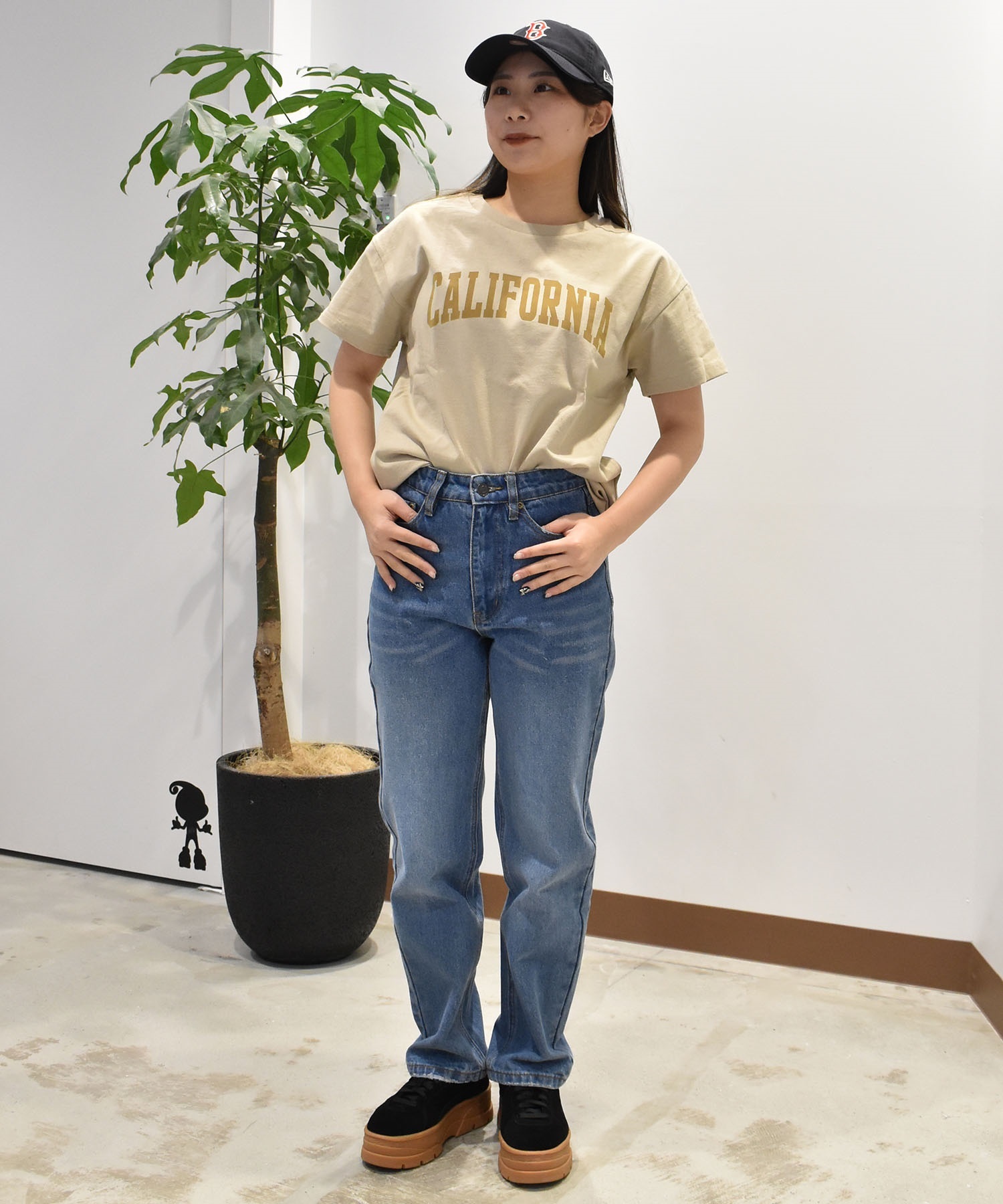 RIKKA FEMME リッカファム 半袖 Tシャツ レディース フロントプリントTシャツ RF25SS07(LBE-FREE)