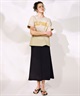 RIKKA FEMME リッカファム 半袖 Tシャツ レディース フロントプリントTシャツ RF25SS07(LBE-FREE)