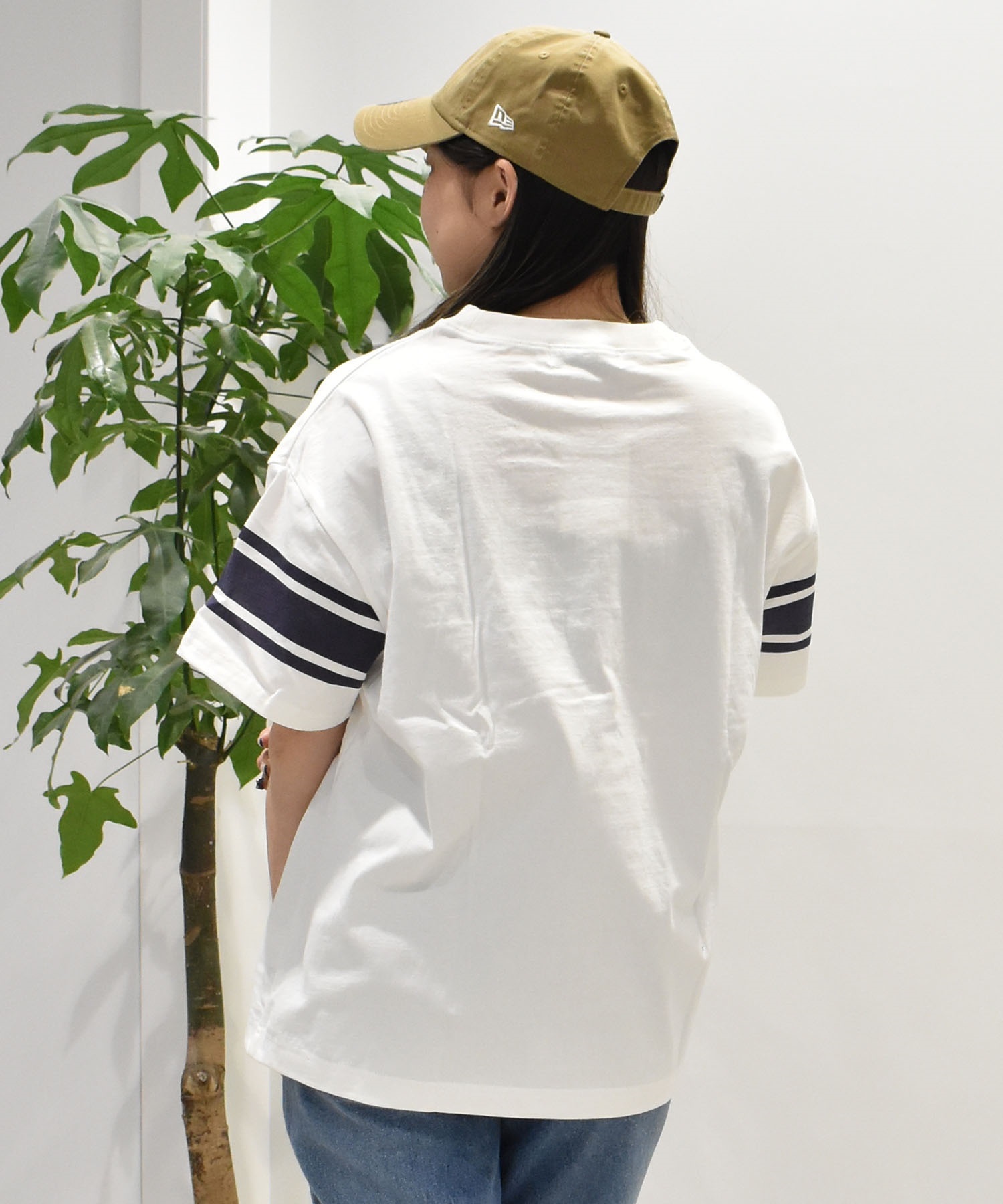 RIKKA FEMME リッカファム 半袖 Tシャツ レディース ナンバリングTシャツ RF25SS08(NAV-FREE)