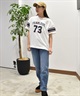 RIKKA FEMME リッカファム 半袖 Tシャツ レディース ナンバリングTシャツ RF25SS08(NAV-FREE)