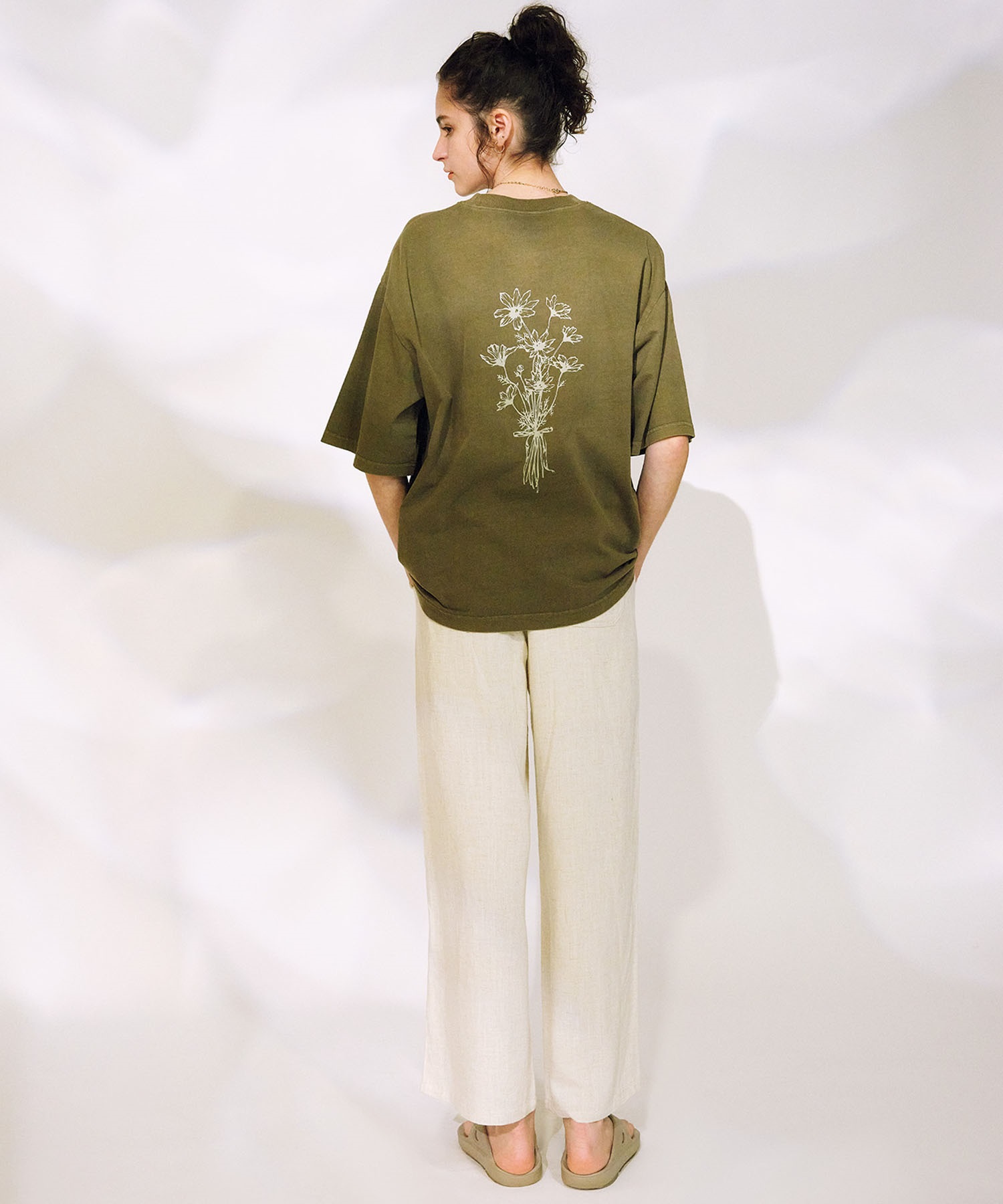 RIKKA FEMME リッカファム 半袖 Tシャツ レディース バックプリント