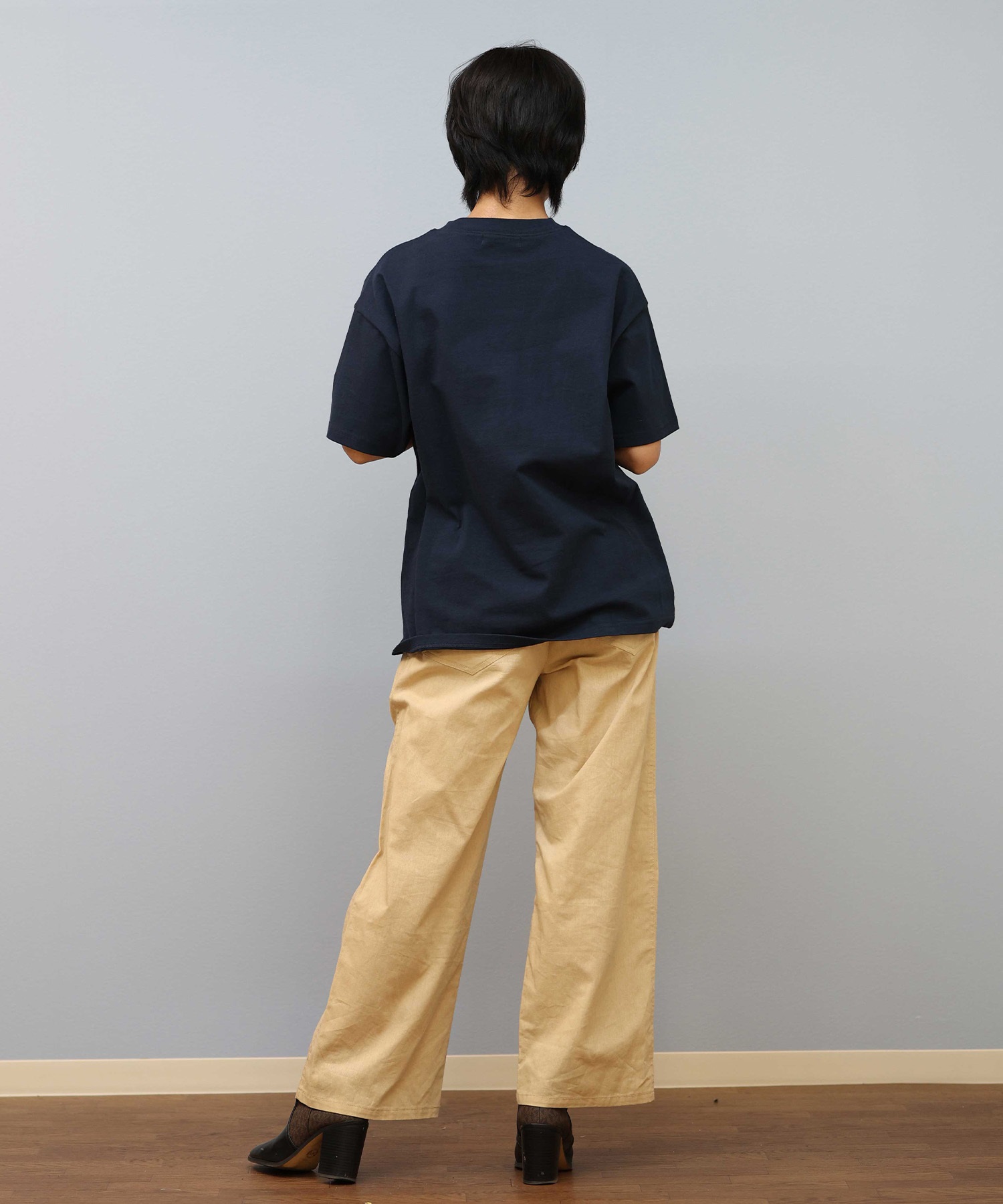 RIKKA FEMME リッカファム 半袖 Tシャツ レディース フロントプリント
