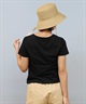 RIKKA FEMME リッカファム 半袖 Tシャツ レディース ヘンリーネックTシャツ RF25SS12(BLK-SM)