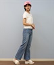 RIKKA FEMME リッカファム 半袖 Tシャツ レディース ヘンリーネックTシャツ RF25SS12(BLK-SM)