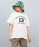 RIKKA FEMME リッカファム 半袖 Tシャツ レディース カレッジロゴ RF25HS04(BEG-FREE)