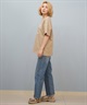 RIKKA FEMME リッカファム 半袖 Tシャツ レディース カレッジロゴ RF25HS04(BEG-FREE)