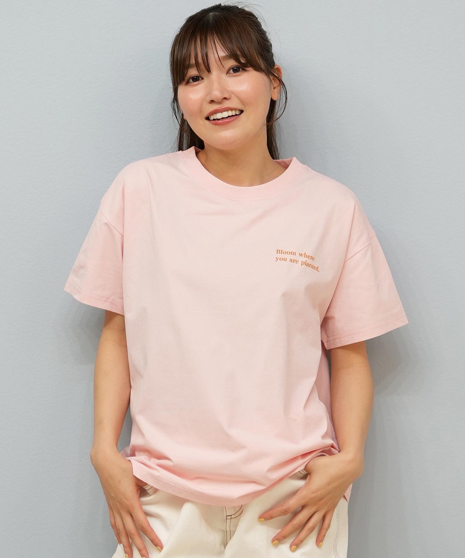 RIKKA FEMME リッカファム 半袖 Tシャツ レディース バックプリント UV