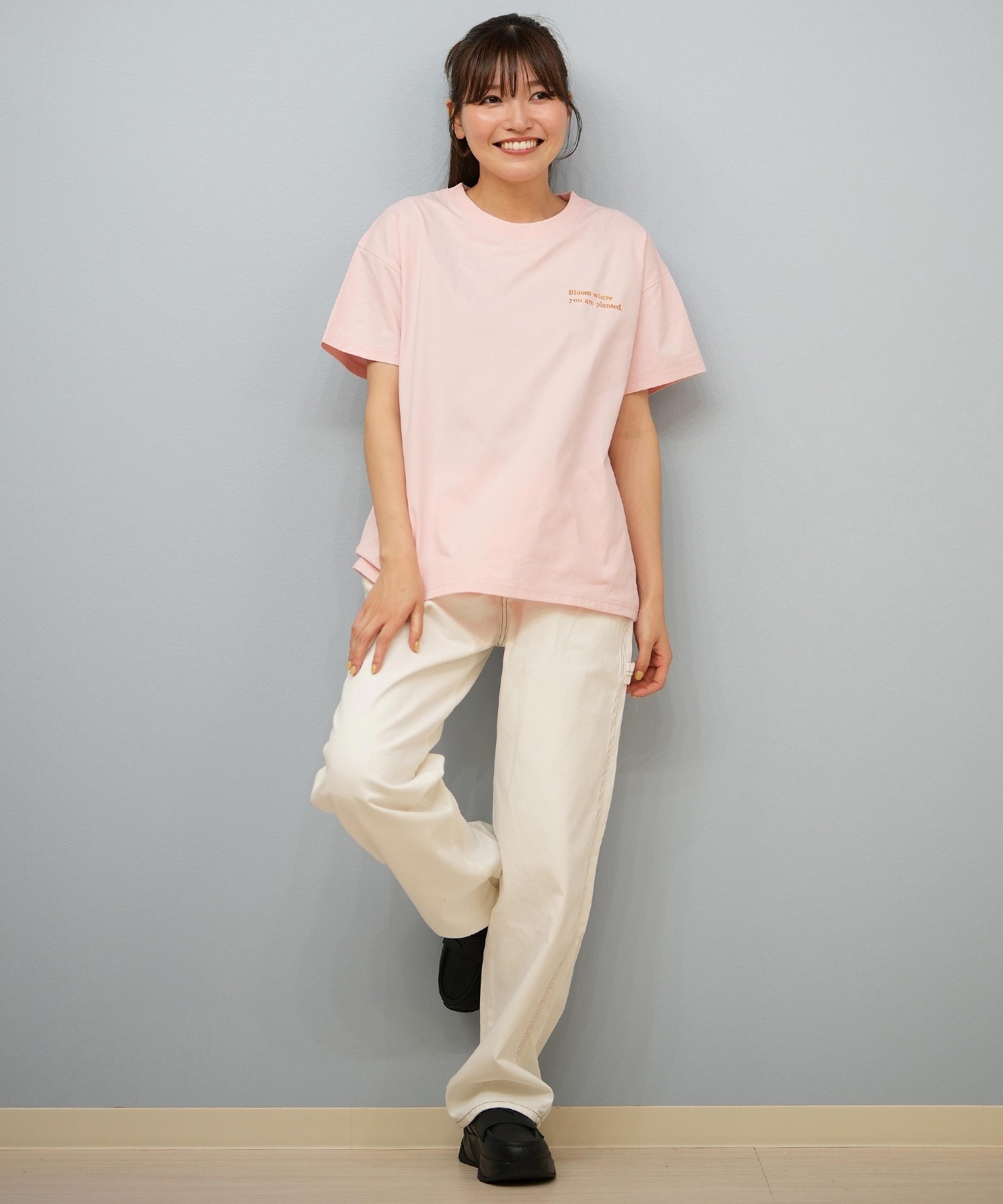 RIKKA FEMME リッカファム 半袖 Tシャツ レディース バックプリント UV