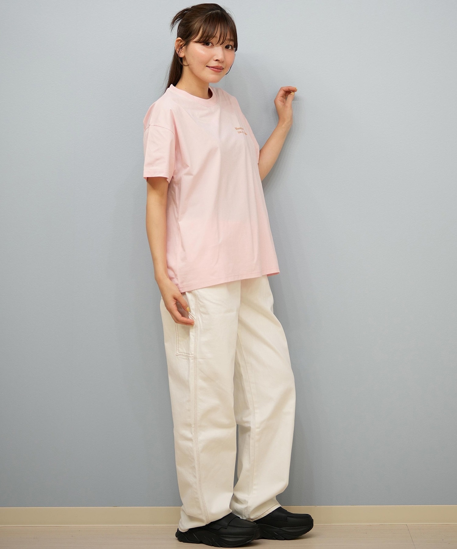 RIKKA FEMME リッカファム 半袖 Tシャツ レディース バックプリント UV