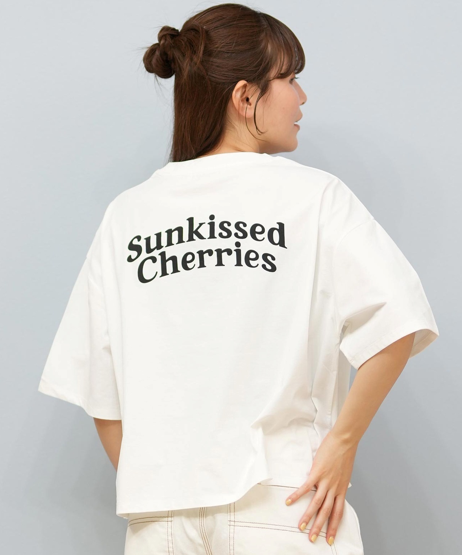 RIKKA FEMME リッカファム 半袖 Tシャツ レディース バックプリント UV