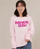 RIKKA FEMME リッカファム 長袖 Tシャツ ロンT レディース 発泡プリント RF25FW01(PNK-FREE)