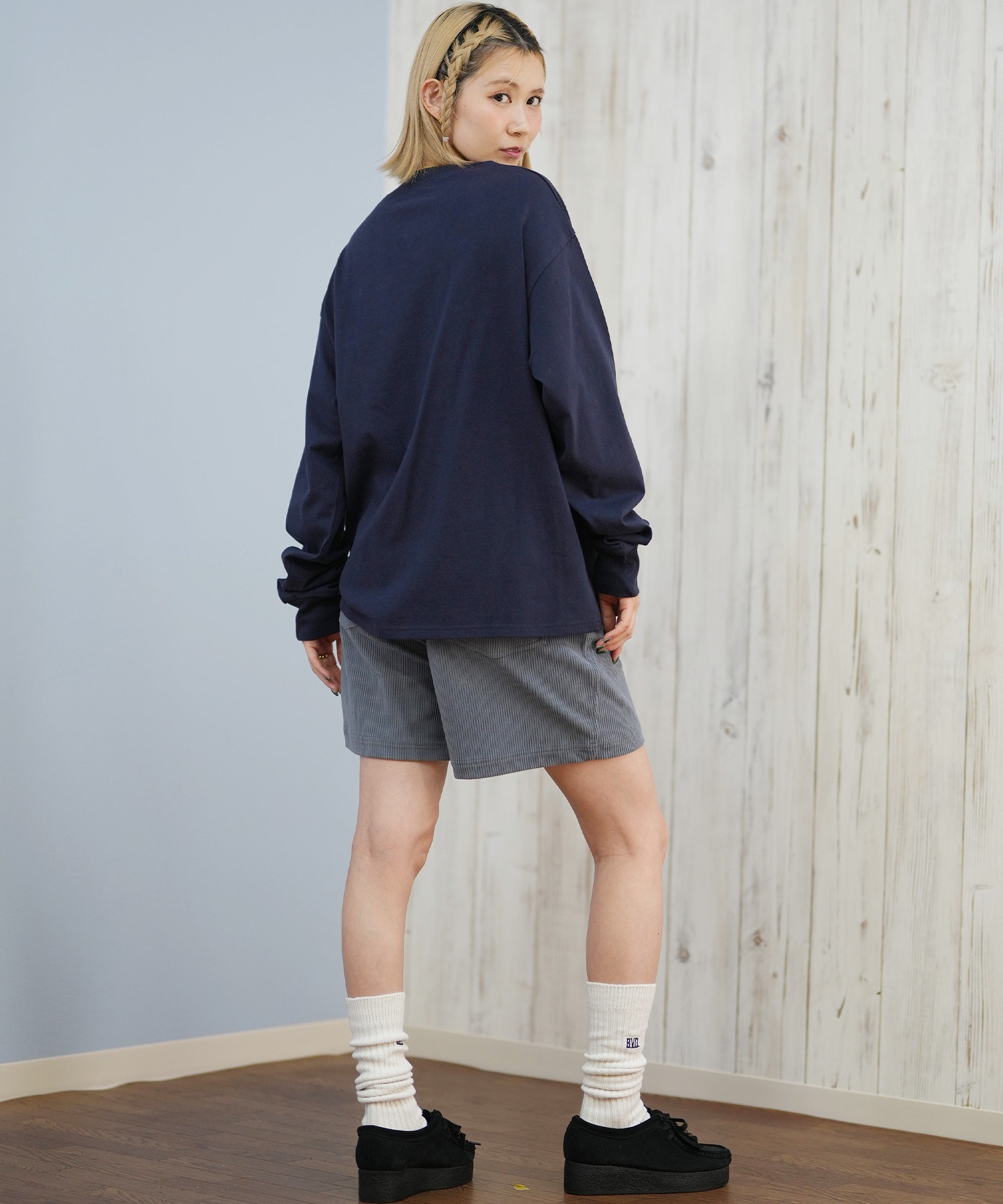 RIKKA FEMME リッカファム 長袖 Tシャツ ロンT レディース 発泡