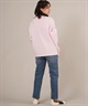 RIKKA FEMME リッカファム 長袖 Tシャツ ロンT レディース 発泡プリント RF25FW01(PNK-FREE)
