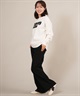 RIKKA FEMME リッカファム 長袖 Tシャツ ロンT レディース 発泡プリント RF25FW01(PNK-FREE)