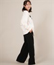 RIKKA FEMME リッカファム 長袖 Tシャツ ロンT レディース 発泡プリント RF25FW01(PNK-FREE)