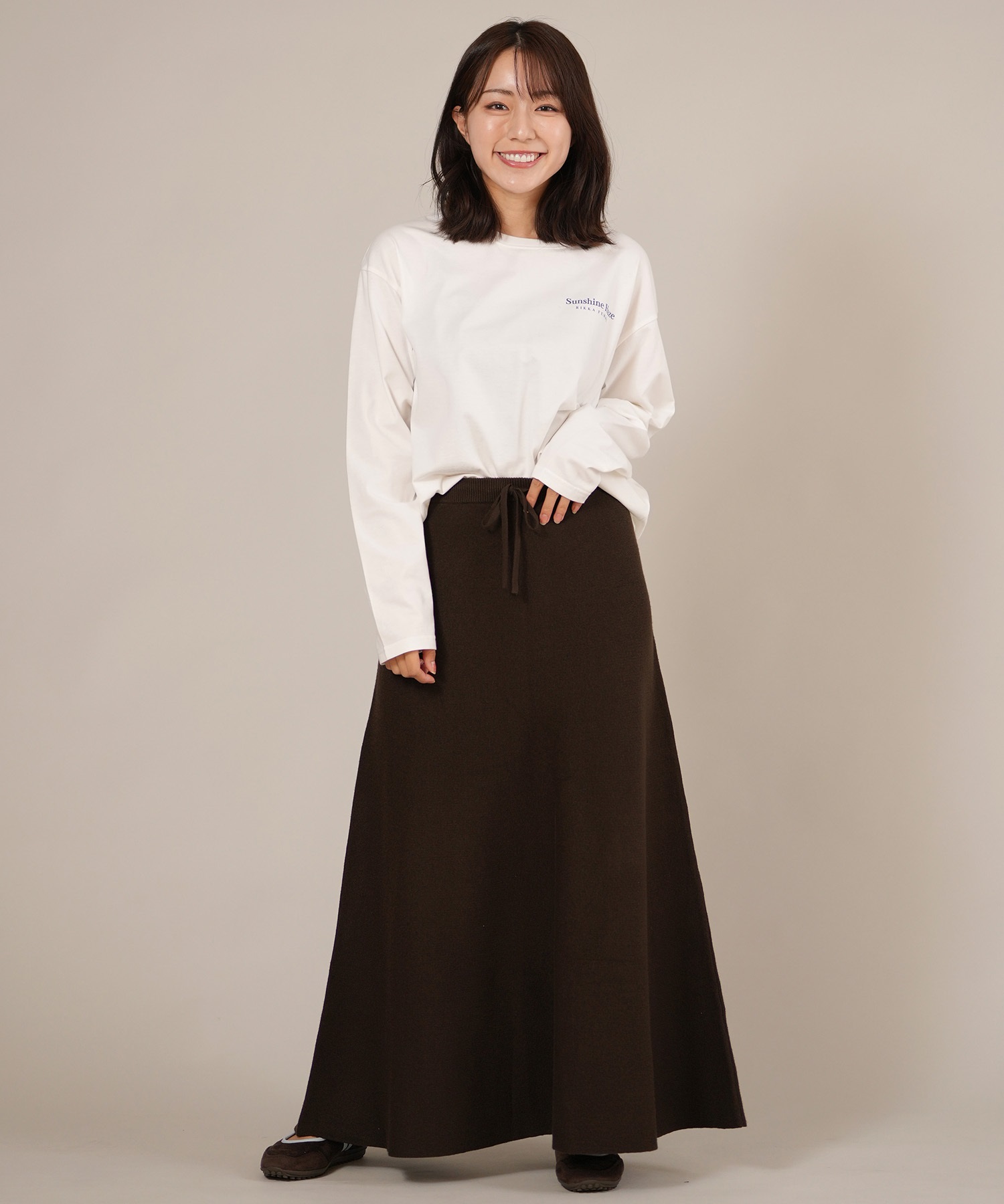 RIKKA FEMME リッカファム 長袖 Tシャツ ロンT レディース バック