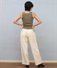 RIKKA FEMME リッカファム タンクトップ レディース ノースリーブ アメスリ カップ付き リブ RF25SS03(BLK-FREE)