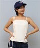 RIKKA FEMME リッカファム キャミソール レディース ベアトップ カップ付き RF25SS04(WHT-FREE)