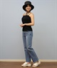 RIKKA FEMME リッカファム キャミソール レディース ベアトップ カップ付き RF25SS04(WHT-FREE)