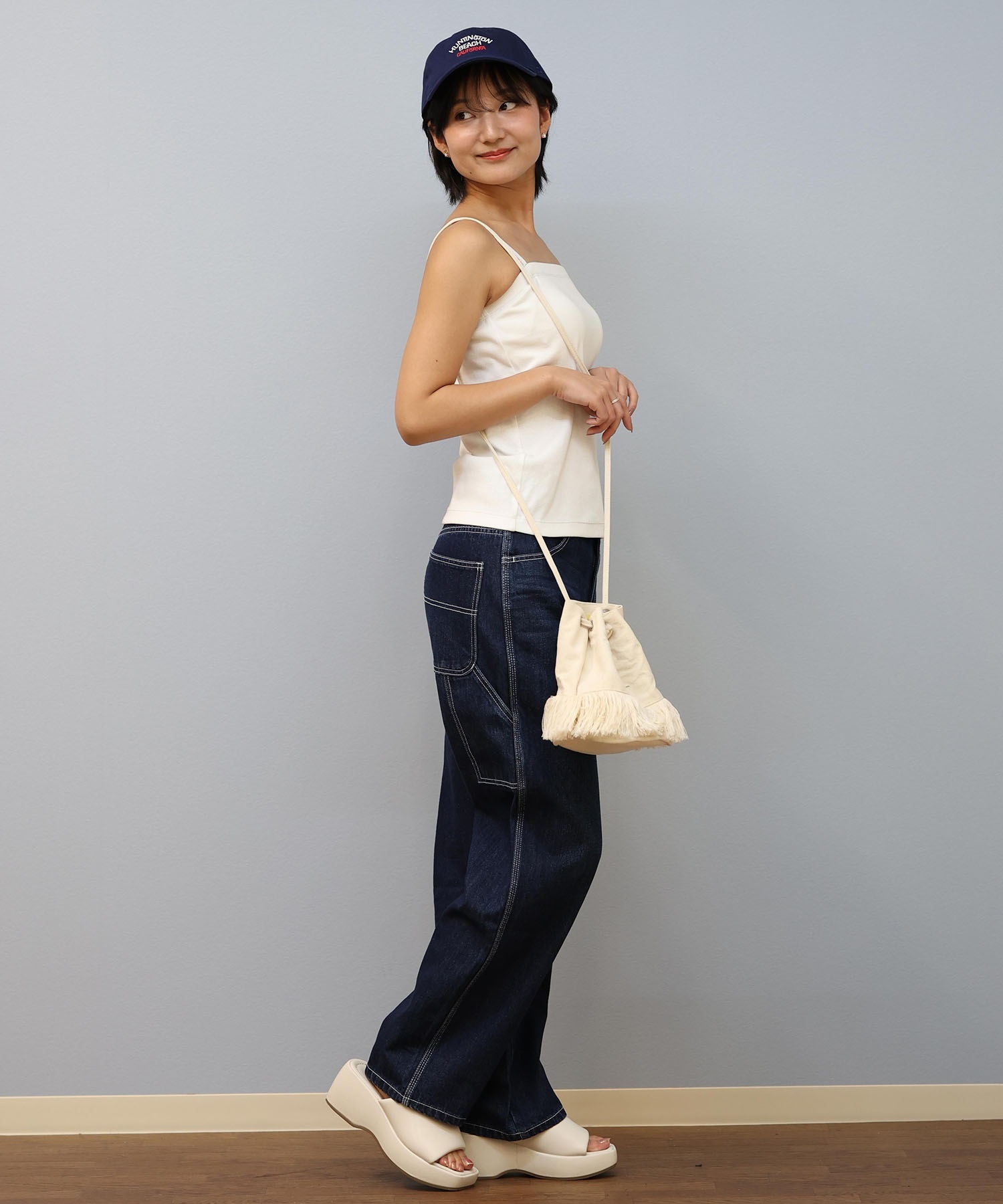 RIKKA FEMME リッカファム キャミソール レディース ベアトップ カップ