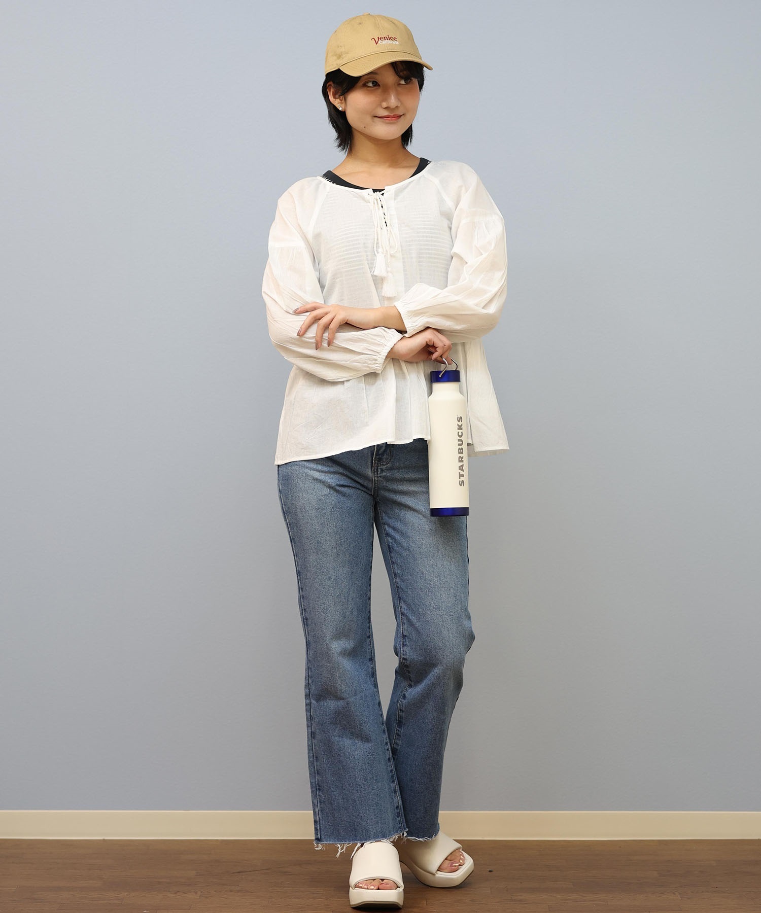 RIKKA FEMME リッカファム ブラウス レディース 長袖 シャツブラウス